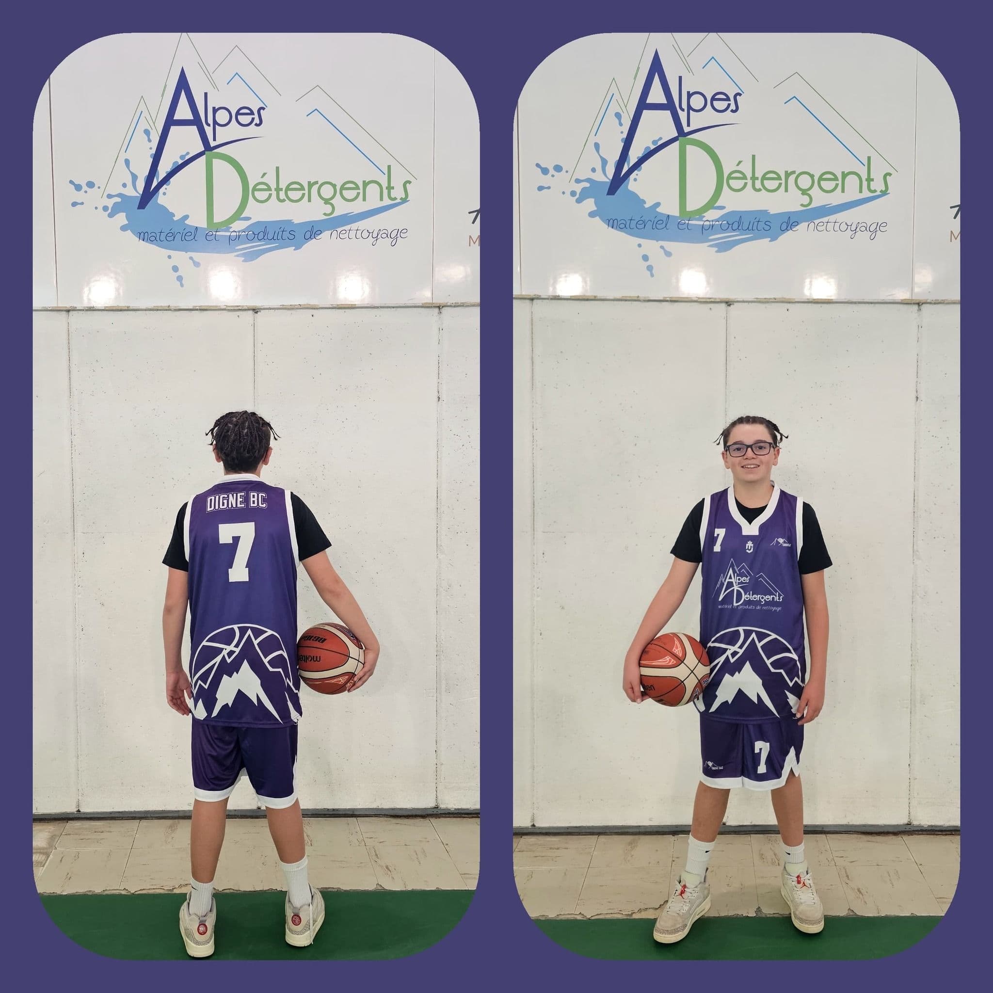 Nouveaux maillots Digne Basket Club